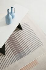 Tappeto Kino Beige-blu-arancio 160x230 - immagine 3