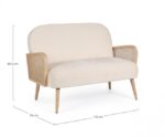 Divano 2p Dalida Natural – Bild 2