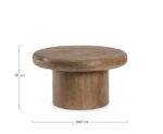 Tavolino Lopez Brown D60 - Imagen 2