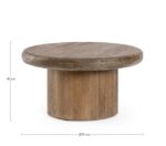 Tavolino Lopez Brown D75 - immagine 2