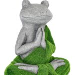 Decorazione Rana Yoga Seduto 35x38h