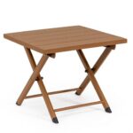 Tavolino Taylor 44x43 Pecan