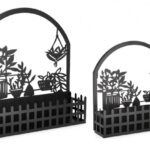 Set2 P.fiore Rosangela Piantine Nero