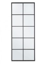 Specchio C-c Window Nucleos Nero 125x50