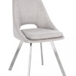 Sedia Kashar Grigio Chiaro