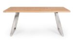 Tavolo Dukat 180x90 Acciaio - Imagen 2