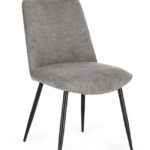 Sedia Cora Nero/grigio Scuro