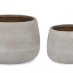 Set2 P.vaso Rigo Bomb Beige Basso