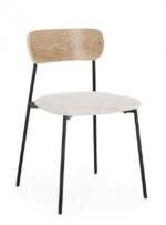 Sedia Genevieve Avorio