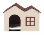 Cuccia Berard Casetta Beige-marrore H40 - Imagen 2