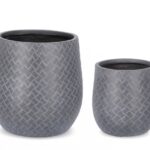 Set2 P.vaso Rhombus Bomb Basso Antracite