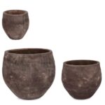 Set3 P.vaso Minh Bomb Terracotta Scura