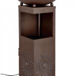 Fontana Yuki Rett Marrone 40,5x78h C-led