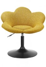 Poltroncina Fleur Nero-senape - Image 2