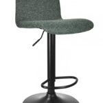 Sgabello Bar Rafael Nero-verde Scuro