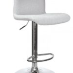 Sgabello Bar Rafael Cromo-grigio Chiaro