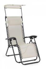 Sedia Sdraio Wayne C- Tett Grigio Chiaro