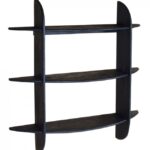 Mensola 3p Westwood Nero