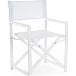 Sedia Regista Taylor Bianco