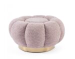 Pouff Florel Rosa Antico
