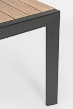 Tavolo Al.belmar 160-240x100 Natural/antracite Yk13 - immagine 7