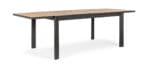 Tavolo Al.belmar 160-240x100 Natural/antracite Yk13