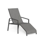 Milo Alu Graphite deckchair