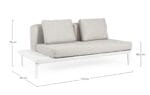 Divano 2p-lounge Matrix Bianco Wg20 - immagine 7