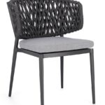 Sedia C-c Noelia Antracite Wg21