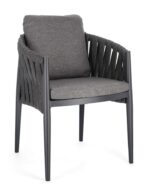Sedia C-br C-c Jacinta Antracite Wg21