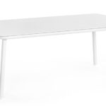 Tavolino Spike 104x61 Bianco Qs20
