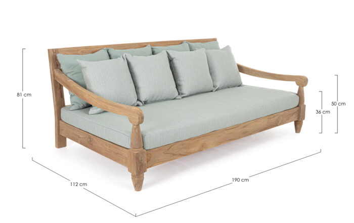 Daybed C-c Bali Aqua - Fsc – Image 5