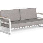 Divano Alabama Alu Sofa 2 Posti White-grey