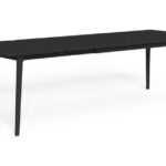 Tavolo Pranzo Moon Alu Estendibile 200/260x100 Graphite