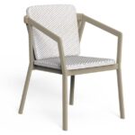 Poltrona Pranzo Nova Dove-white/beige