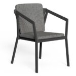 Poltrona Pranzo Nova Charcoal-carbon