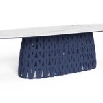 Tavolo Pranzo Swipe 300x110 True Navy Blue