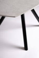 Tavolo All.rauni D87/135 Nero/grigio Chiaro – Image 3