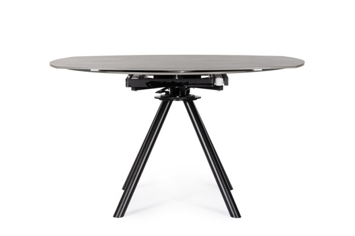 Tavolo All.rauni D87/135 Nero/grigio – Image 2