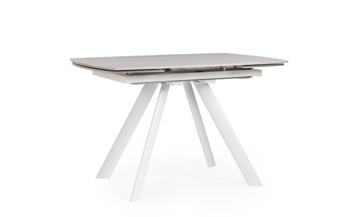 Tavolo All.raili 119.5/180x85 Bianco/grigio Chiaro – Image 5