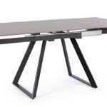 Tavolo All. Reeta 120/180x90 Nero/grigio