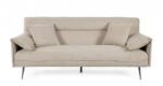 Divano Letto 3p C-c Ottawa Beige – Image 2