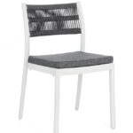 Sedia C-c Alvin Bianco/grigio Scuro