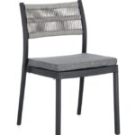 Sedia C-c Alvin Antracite/grigio Chiaro