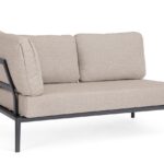 2p Canapé d'angle C-c Gerald Anthracite Jx55