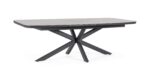 Tavolo Allungabile Pascal 200-260x100 Antracite Jx55 - immagine 6
