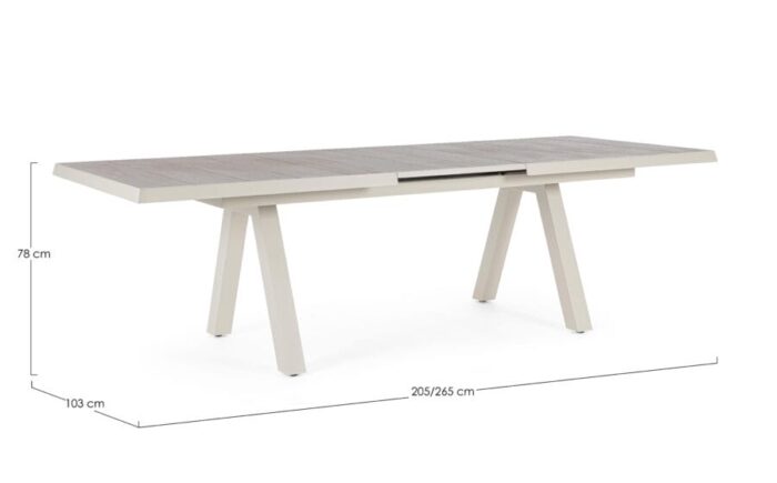 Tavolo All.krion 205-265x103 Pelican - Imagen 6