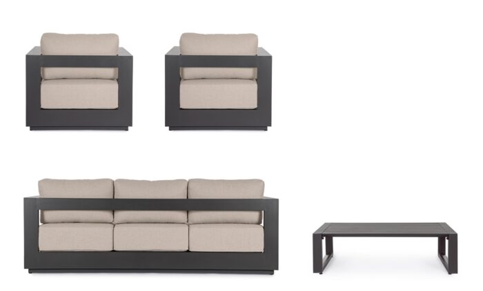 Set4 Salotto C-c Moses Antracite Yk13 – Bild 8