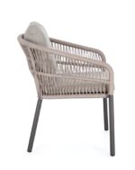 Sedia C-br C-c Galdana Antracite/khaki - immagine 2