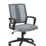 Silla de oficina C-br Roman Gris Oscuro
